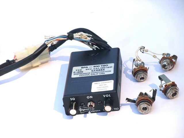 Intercomunicador aeronáutico Sigtronics