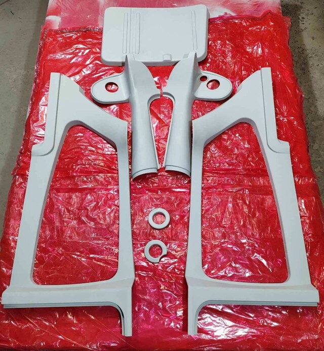 Plastic exterior and interior parts for older Cessna