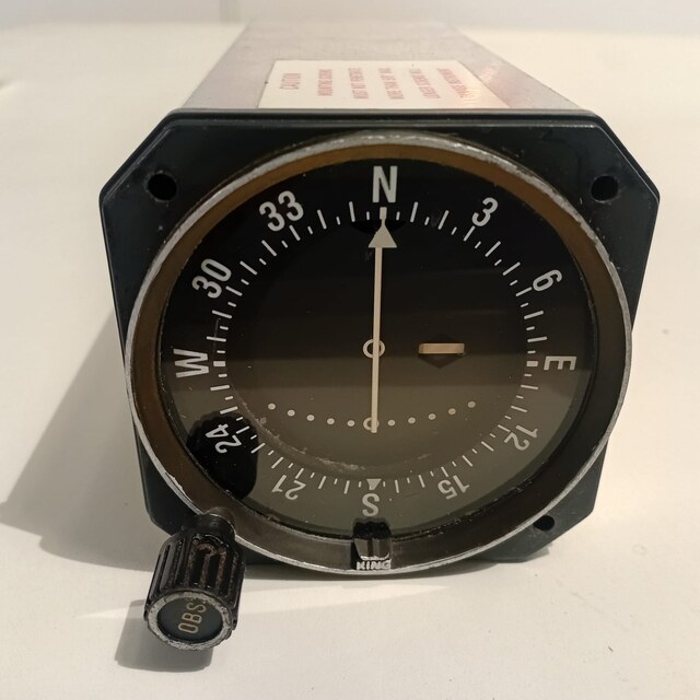VOR LOC KING KI-208 CONVERTER INDICATOR