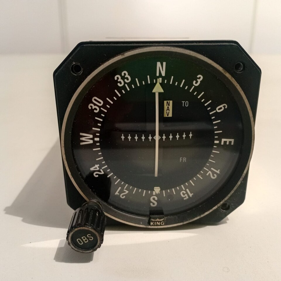 VOR LOC KING KI-203 CONVERTER INDICATOR